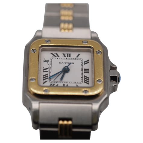 cartier quartz or et acier|cartier watches free shipping.